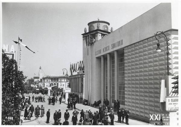 Fiera di Milano - Campionaria 1940 - Viale delle nazioni