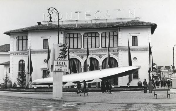 Fiera di Milano - Campionaria 1940 - Padiglione della Montecatini - Esterno