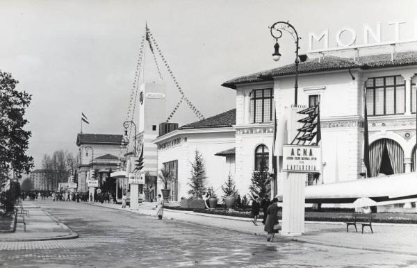 Fiera di Milano - Campionaria 1940 - Viale delle nazioni