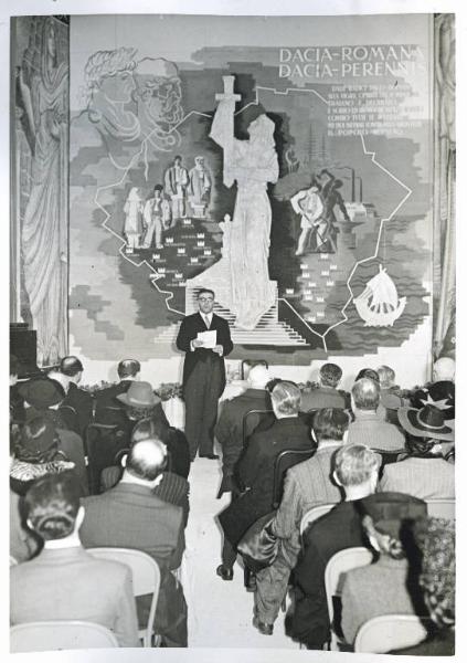 Fiera di Milano - Campionaria 1941 - Convegno in occasione della Giornata romena