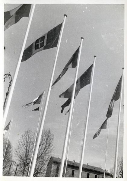 Fiera di Milano - Campionaria 1941 - Bandiere