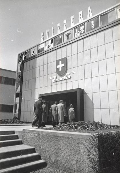 Fiera di Milano - Campionaria 1941 - Padiglione della Svizzera - Esterno