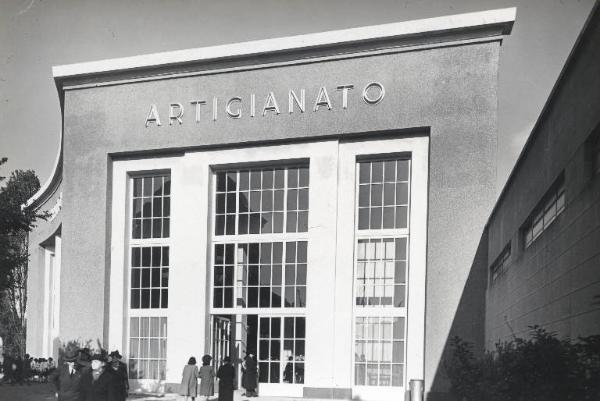 Fiera di Milano - Campionaria 1941 - Padiglione dell'artigianato - Esterno