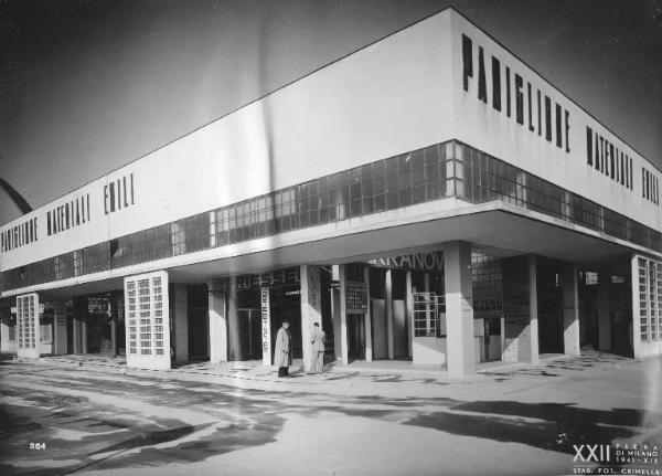 Fiera di Milano - Campionaria 1941 - Settore dell'edilizia - Padiglione dei materiali edili