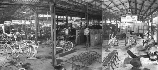 Fiera di Milano - Campionaria 1941 - Tettoia delle macchine agricole