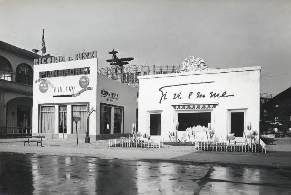 Fiera di Milano - Campionaria 1941 - Padiglione della Ricordi & Finzi e padiglione della Gi.vi.emme - Esterno