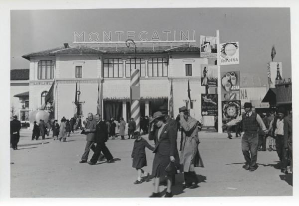 Fiera di Milano - Campionaria 1941 - Padiglione della Montecatini - Esterno