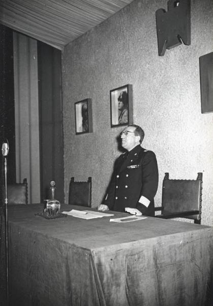 Fiera di Milano - Campionaria 1942 - Conferenza di Giacomo Paolucci di Calboli