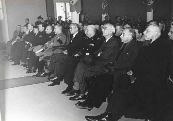 Fiera di Milano - Campionaria 1942 - Conferenza di Giacomo Paolucci di Calboli