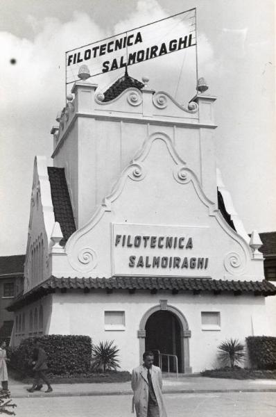 Fiera di Milano - Campionaria 1942 - Padiglione della Filotecnica Salmoiraghi (prima padiglione della Polonia) - Esterno