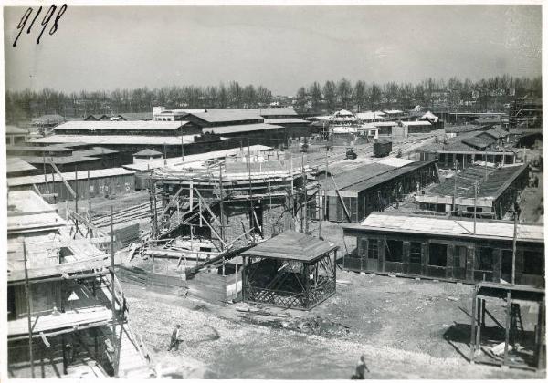 Fiera di Milano - Lavori di costruzione