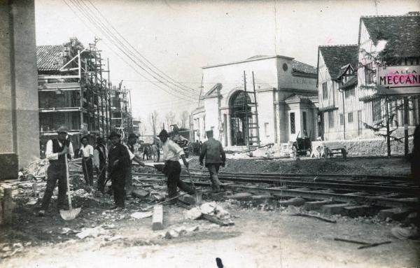 Fiera di Milano - Lavori di costruzione