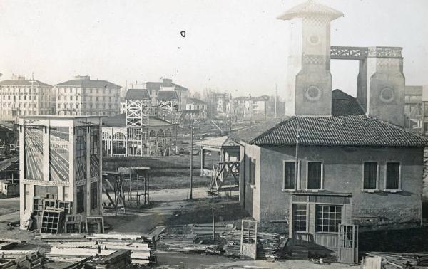 Fiera di Milano - Lavori di costruzione