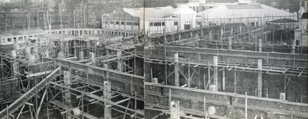 Fiera di Milano - Padiglione delle cinque gallerie - Costruzione