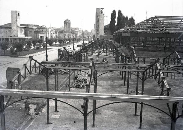 Fiera di Milano - Lavori di ricostruzione postbellica