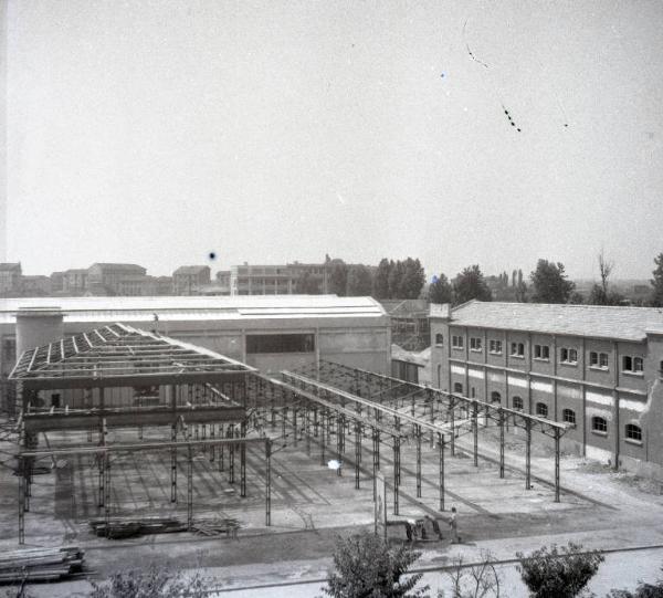 Fiera di Milano - Lavori di ricostruzione postbellica