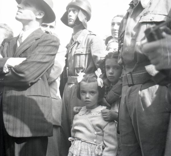 Fiera di Milano - Campionaria 1946 - Cerimonia inaugurale alla presenza del presidente della Repubblica Enrico De Nicola