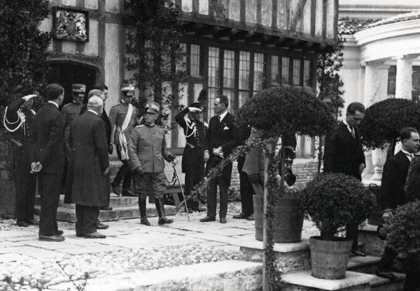 Fiera di Milano - Campionaria 1929 - Visita del Re Vittorio Emanuele III