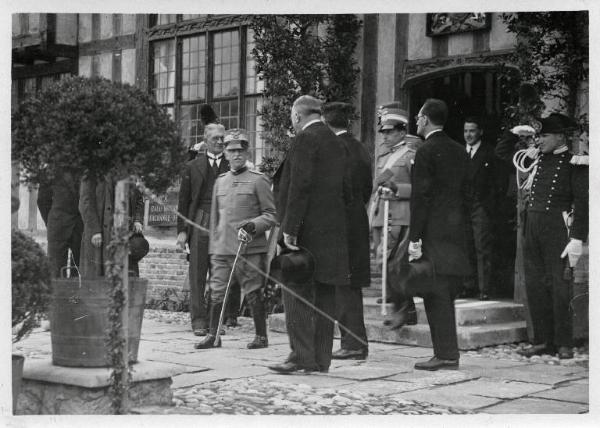 Fiera di Milano - Campionaria 1929 - Visita del Re Vittorio Emanuele III