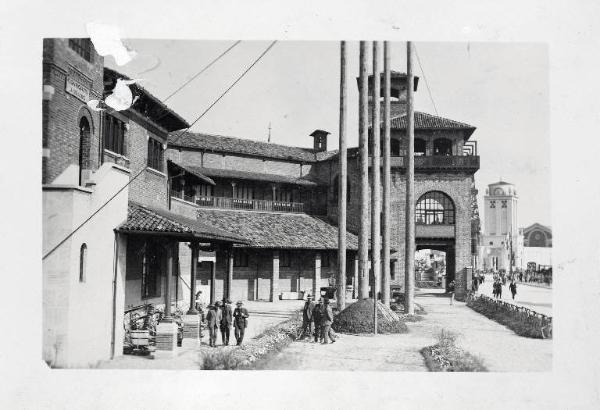 Fiera di Milano - Campionaria 1929 - Padiglione dell'agricoltura, sede della Mostra dell'economia montana - Esterno