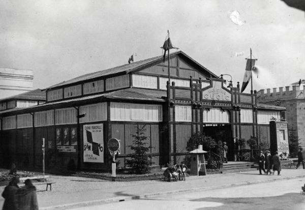Fiera di Milano - Campionaria 1929 - Padiglione delle industrie del cuoio - Esterno