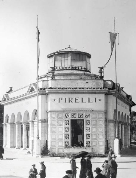 Fiera di Milano - Campionaria 1929 - Padiglione della Pirelli - Esterno