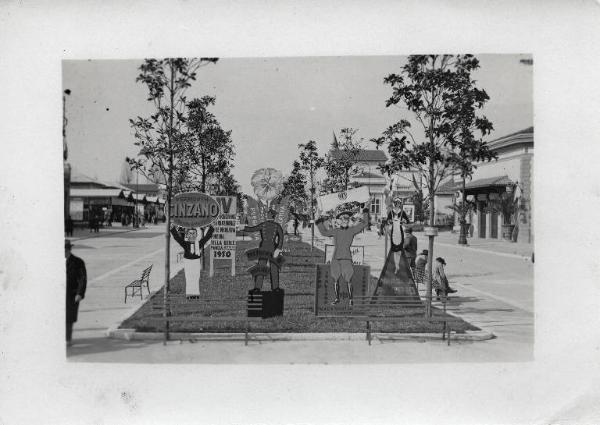 Fiera di Milano - Campionaria 1929 - Viale delle nazioni