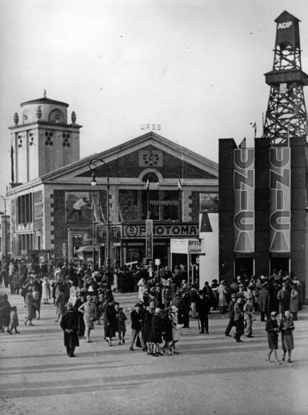 Fiera di Milano - Campionaria 1929 - Viale delle nazioni