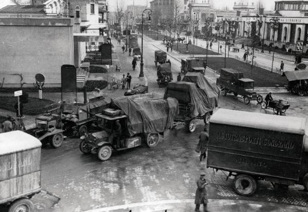 Fiera di Milano - Campionaria 1929 - Trasporto di merci