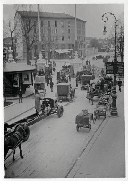 Fiera di Milano - Campionaria 1929 - Trasporto di merci