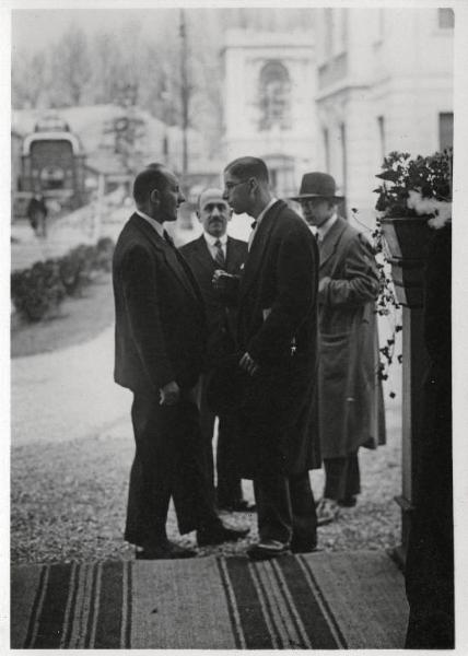 Fiera di Milano - Campionaria 1930 - Inaugurazione del padiglione dell'Ungheria