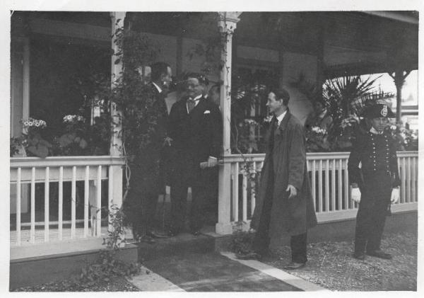 Fiera di Milano - Campionaria 1930 - Inaugurazione del padiglione della Finlandia