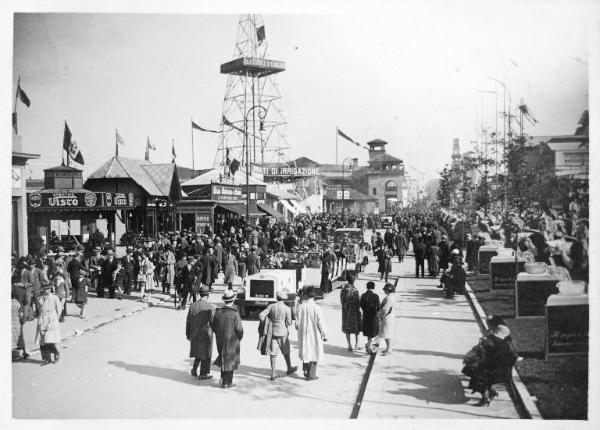 Fiera di Milano - Campionaria 1930 - Viale dell'agricoltura