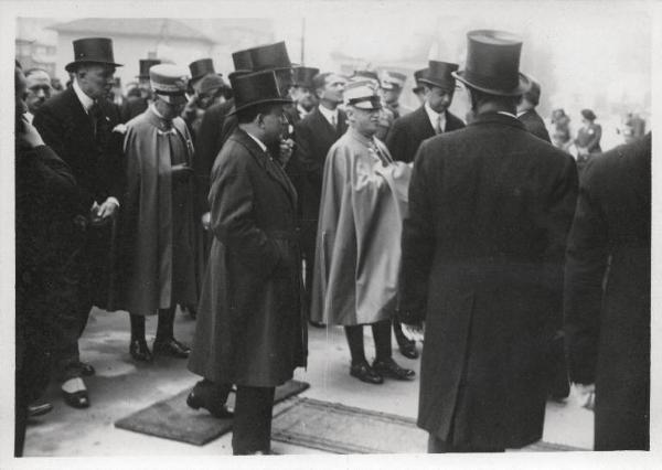 Fiera di Milano - Campionaria 1930 - Visita del Re Vittorio Emanuele III