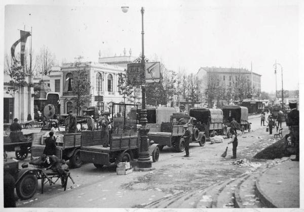 Fiera di Milano - Campionaria 1930 - Trasporto di merci