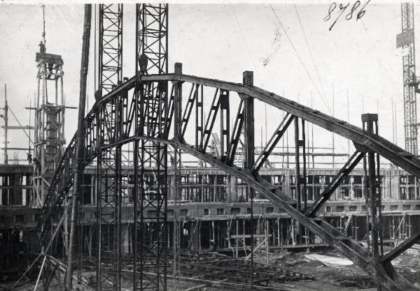 Fiera di Milano - Palazzo dello sport - Costruzione