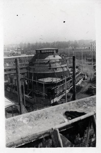 Fiera di Milano - Padiglione della Germania - Costruzione