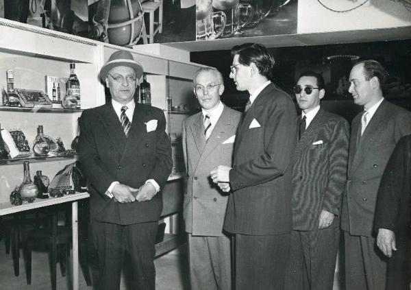 Fiera di Milano - Campionaria 1949 - Visita del ministro cecoslovacco Miloslav Matousek