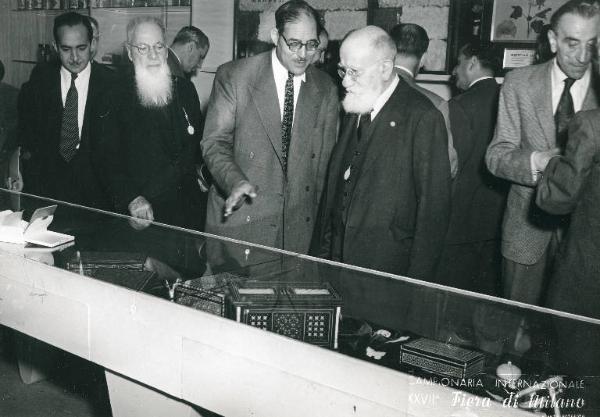 Fiera di Milano - Campionaria 1949 - Visita di personalità in occasione della Giornata dell'Egitto