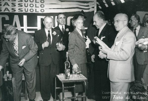 Fiera di Milano - Campionaria 1949 - Visita dell'ambasciatore degli Stati Uniti James C. Dunn