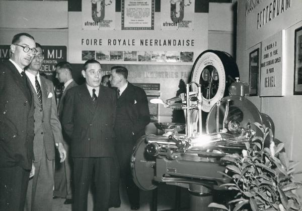 Fiera di Milano - Campionaria 1949 - Visita di personalità in occasione della Giornata dell'Olanda