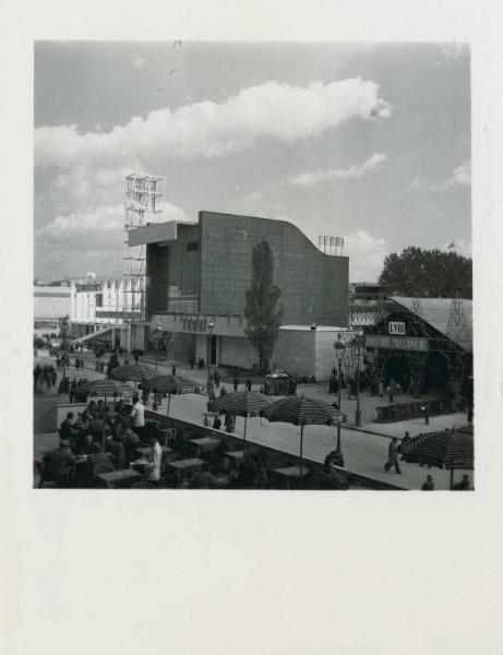 Fiera di Milano - Campionaria 1951 - Padiglione della Terni - Veduta esterna