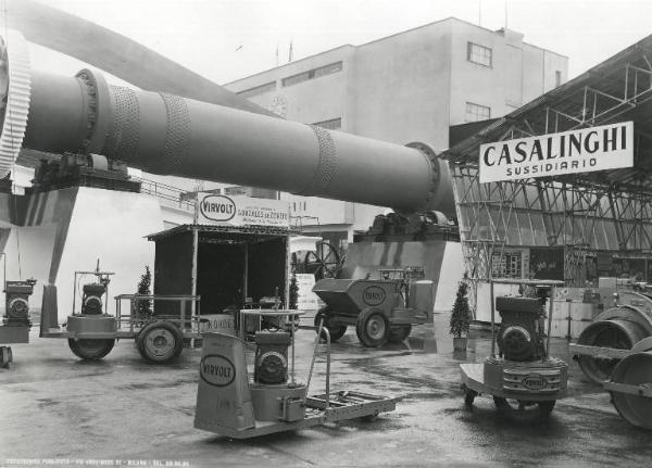 Fiera di Milano - Campionaria 1951 - Area espositiva all'aperto della Virvolt