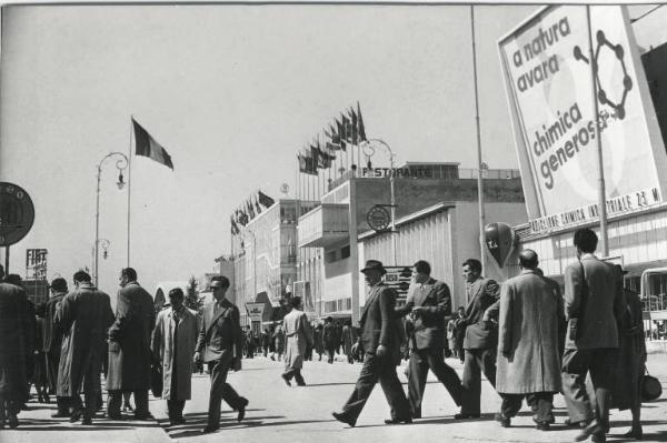 Fiera di Milano - Campionaria 1951 - Viale dell'industria