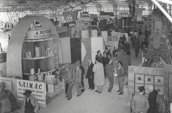 Fiera di Milano - Campionaria 1951 - Tettoia delle costruzioni meccaniche (largo VIII)