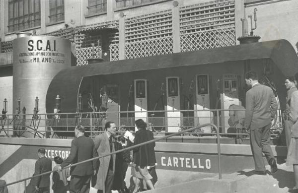 Fiera di Milano - Campionaria 1951 - Stand SCAI (Società costruzione apparecchi industriali)