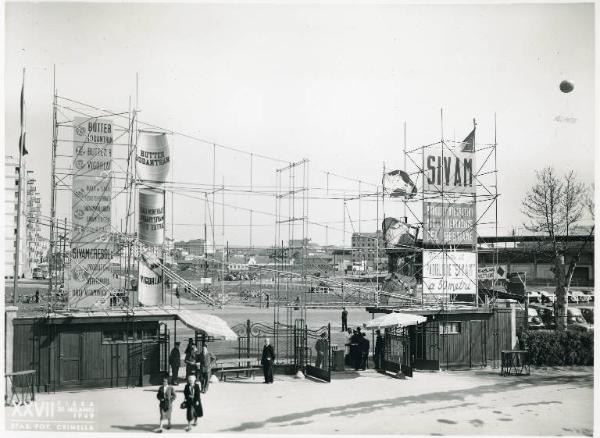 Fiera di Milano - Campionaria 1949 - Entrata di viale Duilio (porta dell'agricoltura)