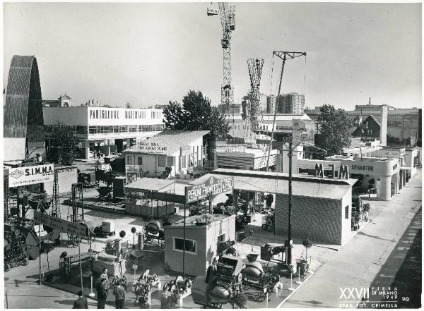 Fiera di Milano - Campionaria 1949 - Settore dell'edilizia