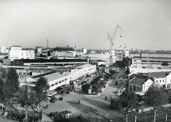 Fiera di Milano - Campionaria 1949 - Veduta dall'alto