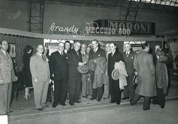 Fiera di Milano - Campionaria 1950 - Visita di personalità in occasione della Giornata interconfederale